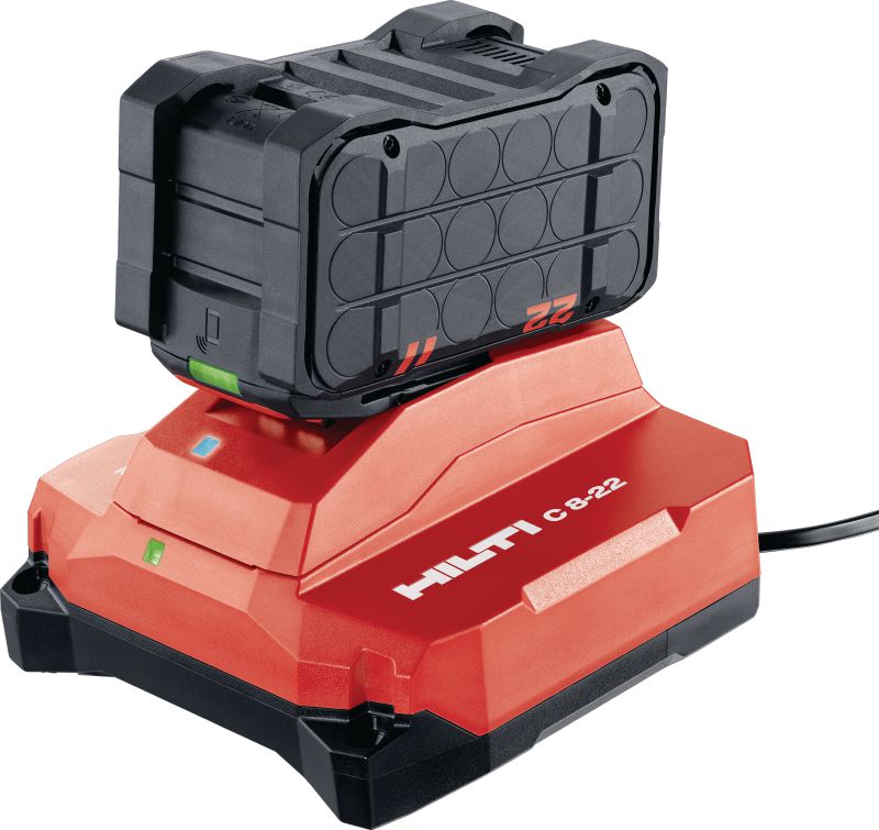 C 8-22 Nuron 高性能充電器 大容量の Nuron B 22-170 および B 22-255 バッテリー用に最適化された最高速充電器