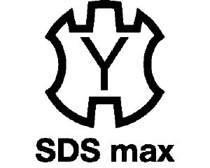 TE-Y-GB (SDS マックス) 十字型ドリルビット - ベル型ハンマードリル 