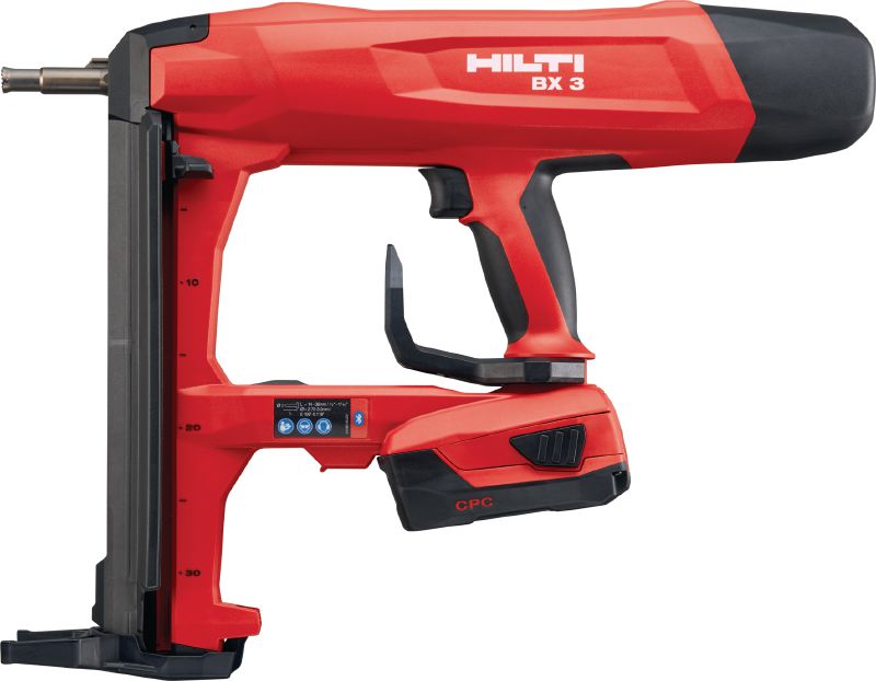 ☆未使用品☆HILTI ヒルティ 22V 留付けツール 充電式鋲打機 BX3-L バッテリー B22 2個(21.6V 2.5Ah) 充電器 C4 付き 74809