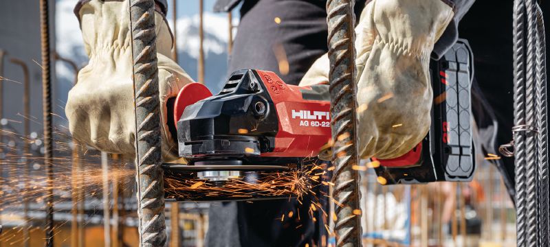 hilti ヒルティAG6D-22 グラインダー　及びバッテリー1個