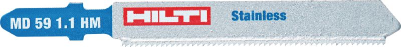ステンレススチール用ジグソーブレード ステンレス板の切断でバリの低減が可能な最高級ジグソーブレード