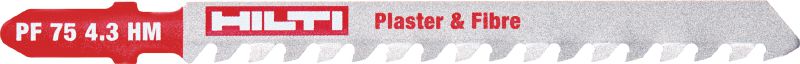石膏、セメント、プラスチック用ジグソーブレード 石膏ボードやセメントボード、強化プラスチックのスピードカットが可能な最高級ジグソーブレード