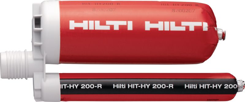 HIT-HY 200-R 接着系アンカー 鉄筋の接続とヘビーデューティーアンカー用に認証済みの最高性能注入方式ハイブリッドモルタル