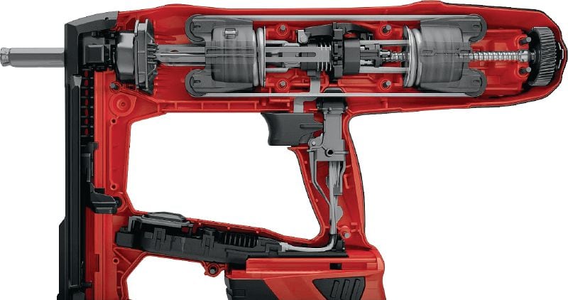 ☆未使用品☆HILTI ヒルティ 22V 留付けツール 充電式鋲打機 BX3-L バッテリー B22 2個(21.6V 2.5Ah) 充電器 C4 付き 74809