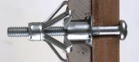 HHD-S 空洞アンカーボルト 中空レンガやドライウォールへの軽負荷留付け用の経済的なはさみ固定式金属系アンカー アプリケーション 1